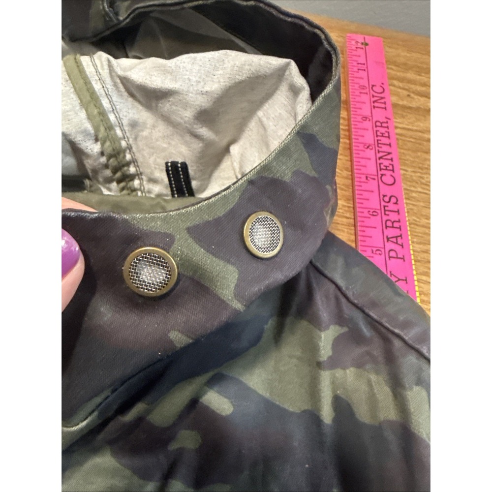 Buffalo David Bitton Full Zip Jacket XL Camo Print With Hood - Picture 8 of 8